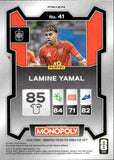 2026 Lamine Yamal Panini Monopoly Prizm FIFA World Cup FOUR CORNERS GREEN WAVE PRIZM #41 SPAIN