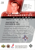 2002-03 Jay Bouwmeester Upper Deck YOUNG GUNS ROOKIE RC #236 Florida Panthers
