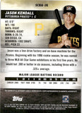 2024 Jason Kendall Topps Stadium Club AUTOGRAPH AUTO #SCBA-JK Pittsburgh Pirates