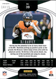 2025 RJ Harvey Panini Honors BLUE PRIZM ROOKIE 14/15 RC #39 Denver Broncos