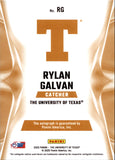2025 Rylan Galvan Panini University of Texas Longhorns NIL CONTENDERS PRIVATE SIGNINGS AUTOGRAPH AUTO #RG