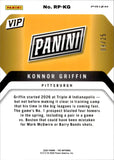 2026 Konnor Griffin Panini The National VIP CHECKERBOARD PRIZM ROOKIE 8/25 RC #RP-KG Pittsburgh Pirates