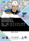 2024-25 Zachary Bolduc Upper Deck Allure GLITTER BOMB ROOKIE RC #102 St. Louis Blues