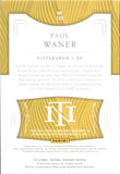 2019 Paul Waner Panini National Treasures GAME-USED BAT 37/99 #188 Pittsburgh Pirates