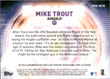 2014 Mike Trout Topps POWER PLAYERS GAME-USED MEMORABILIA 74/99 #PPR-MTR Los Angeles Angels