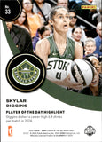2025 Skylar Diggins Panini WNBA Player Of The Day RED FOIL 83/99 #33 Seattle Storm