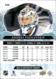2023-24 Andrei Vasilevskiy Upper Deck Artifacts AUTUMN 51/75 #144 Tampa Bay Lightning