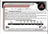 2024 Ryan Waldschmidt Bowman Draft CHROME 1ST BOWMAN LUNAR GLOW REFRACTOR #BDC-18 Arizona Diamondbacks