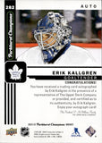 2022-23 Erik Kallgren Upper Deck Parkhurst Champions ROOKIE AUTOGRAPH AUTO RC #282 Toronto Maple Leafs