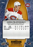 2023-24 Juraj Slafkovsky Upper Deck Engrained 2022-23 ROOKIES OAK 204/299 #166 Montreal Canadiens