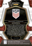 2022-23 Brenden Aaronson Panini Select FIFA MEZZANINE ZEBRA PRIZM 11/25 #178 United States