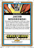 2026 Jacob Misiorowski Panini Donruss JERSEY KINGS ORANGE ICE #JK-JM Milwaukee Brewers