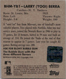 2001 Yogi Berra Bowman Heritage ORIGINAL YANKEE STADIUM SEAT RELIC #BHM-YB1 New York Yankees