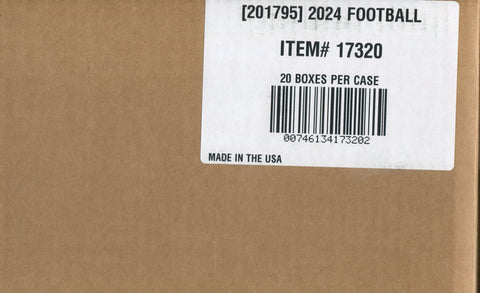 2024 Panini One Football Hobby, 20 Box Case *RELEASES 9/4*