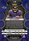 2023 Zay Flowers Panini Mosaic BLUE MOSIAC PRIZM ROOKIE AUTOGRAPH 15/99 RC AUTO #380 Baltimore Ravens