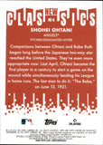 2022 Shohei Ohtani Topps Chrome NEW CLASSICS #NC-6 Los Angeles Angels