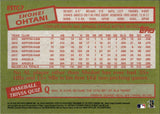 2020 Shohei Ohtani Topps Chrome 1985 DESIGN REFRACTOR #85TC-7 Los Angeles Angels 1