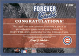 2004 Billy Williams Fleer Greats FOREVER CUBS GAME-WORN JERSEY 87/99 #F-BW Chicago Cubs