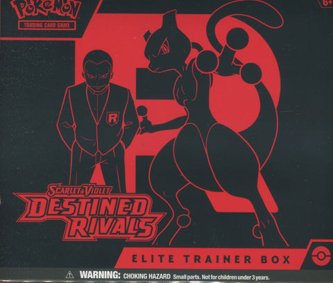 Pokemon Scarlet & Violet Destined Rivals, Elite Trainer Box (ETB) *RELEASES 5/30*