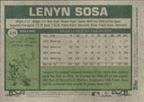 2026 Lenyn Sosa Topps Heritage BLACK & WHITE VARIATION #339 Chicago White Sox