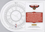 2021-22 Dikembe Mutombo Panini Crown Royale TEST OF TIME RED 15/49 #8 Atlanta Hawks