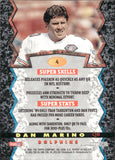 1995 Dan Marino Bowman's Best REFRACTOR #4 Miami Dolphins