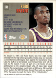 1997-98 Kobe Bryant Topps #171 Los Angeles Lakers