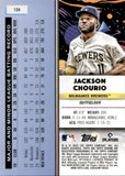 2025 Jackson Chourio Topps Cosmic Chrome GOLD INTERSTELLAR REFRACTOR 32/50 #124 Milwaukee Brewers
