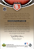 2007 Bruce Sutter Upper Deck Sweet Spot Classic CLASSIC MEMORABILIA 39/55 PATCH #CM-SU St. Louis Cardinals