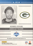 2022 Romeo Doubs Panini Prestige NFL PASSPORT SIGNATURES ROOKIE AUTOGRAPH RC AUTO #NPS-RD Green Bay Packers