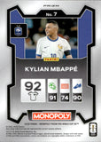 2026 Kylian Mbappe Panini Monopoly Prizm FIFA World Cup FOUR CORNERS BLUE WAVE PRIZM #41 FRANCE