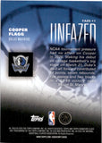 2025-26 Cooper Flagg Topps Signature Class UNFAZED ROOKIE RC #FAZE-11 Dallas Mavericks