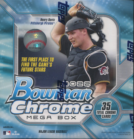 2022 Bowman Chrome Baseball Mega, Box