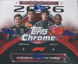2026 Topps Chrome Formula 1 Mega, Box