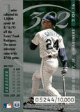 1996 Ken Griffey Jr. Donruss HIT LIST 5244/10,000 #2 Seattle Mariners