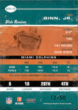 2007 Ted Ginn Jr. Playoff Contenders ROOKIE PREVIEW TICKET AUTOGRAPH 12/50 RC AUTO #RTP-10 Miami Dolphins