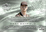 2024 Kash Mayfield Leaf Trinity PATCH AUTOGRAPH BRONZE 83/99 AUTO #PA-KM1 San Diego Padres
