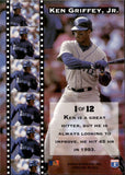 1994 Ken Griffey Jr. Leaf 94 LEAF GAMERS #1 Seattle Mariners