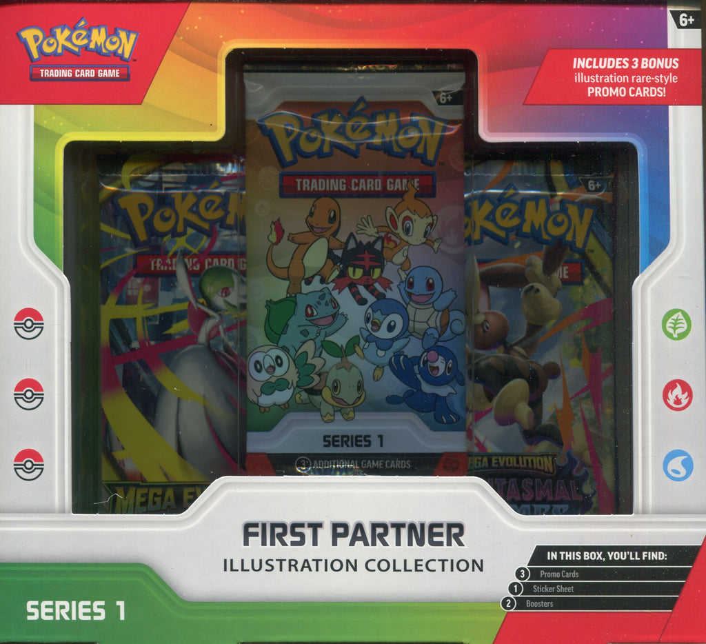 First Partnet Box Pokemon First Partner Illustration Collection Series 1, Box