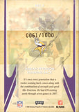 2007 Adrian Peterson Playoff Contenders ROOKIE ROLL CALL 61/1000 RC #RRC-3 Minnesota Vikings
