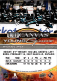 2025-26 Michael Misa Upper Deck Extended Series UD CANVAS YOUNG GUNS ROOKIE RC #C-378 San Jose Sharks