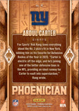 2025 Abdul Carter Panini Phoenix PHOENICIAN ROOKIE RC #4 New York Giants