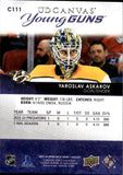 2023-24 Yaroslav Askarov Upper Deck SERIES 1 YOUNG GUNS UD CANVAS ROOKIE RC #C111 Nashville Predators