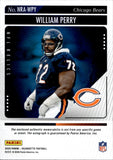2025 William Perry Panini Silhouette NFL RELICS AUTOGRAPH PATCH 33/75 AUTO #NRA-WPY Chicago Bears