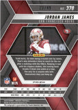 2025 Jordan James Panini Mosaic PURPLE MOSAIC PRIZM ROOKIE AUTOGRAPH 23/49 RC AUTO #370 San Francisco 49ers