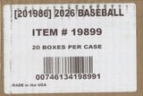 2026 Panini Prizm Baseball Hobby Blaster, 20 Box Case