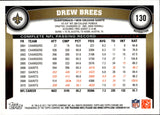 2011 Drew Brees Topps Chrome REFRACTOR #130 New Orleans Saints