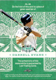 2025 Darrell Evans Leaf Lumber GAME-USED BAT 20/45 #GL-28 Detroit Tigers