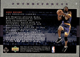 1998-99 Kobe Bryant Upper Deck Ovation FUTURE FORCES #F3 Los Angeles Lakers
