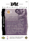 2001-02 Kobe Bryant Upper Deck MVP BASKETBALL DIARY #BD8 Los Angeles Lakers *BOTTOM EDGE*